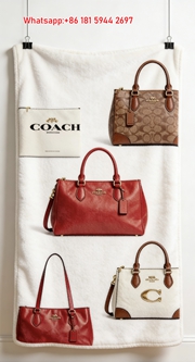 COACH Handbag Collection Print Flannel Throw Blanket for Couch C293